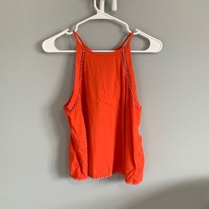 Tilly’s orange tank top